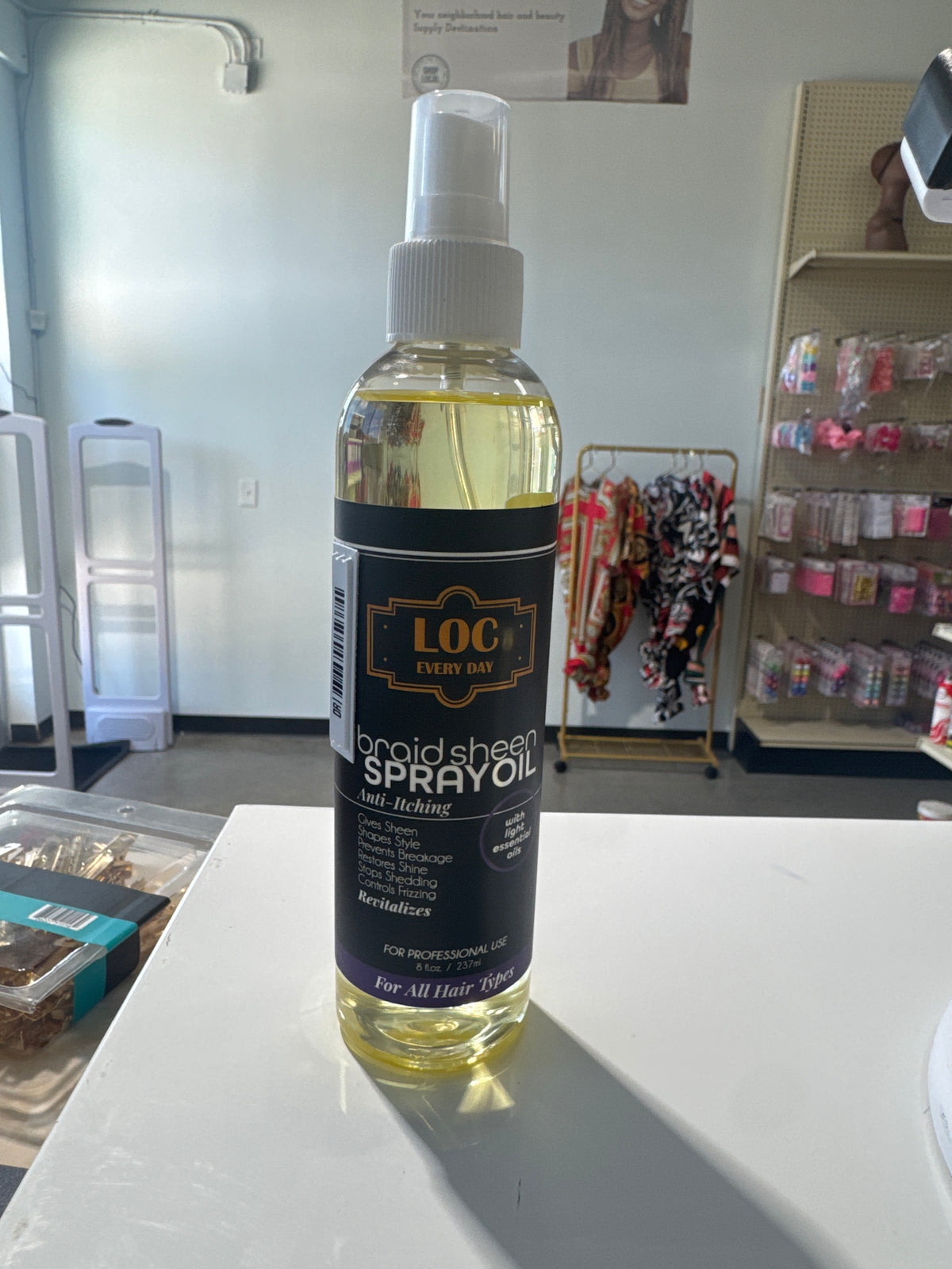 LOC EVERYDAY BRAIDS SHEEN  SPRAY  OIL
