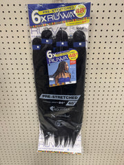 RUWA  6X PRE-STRETCHED BRAID HAIR