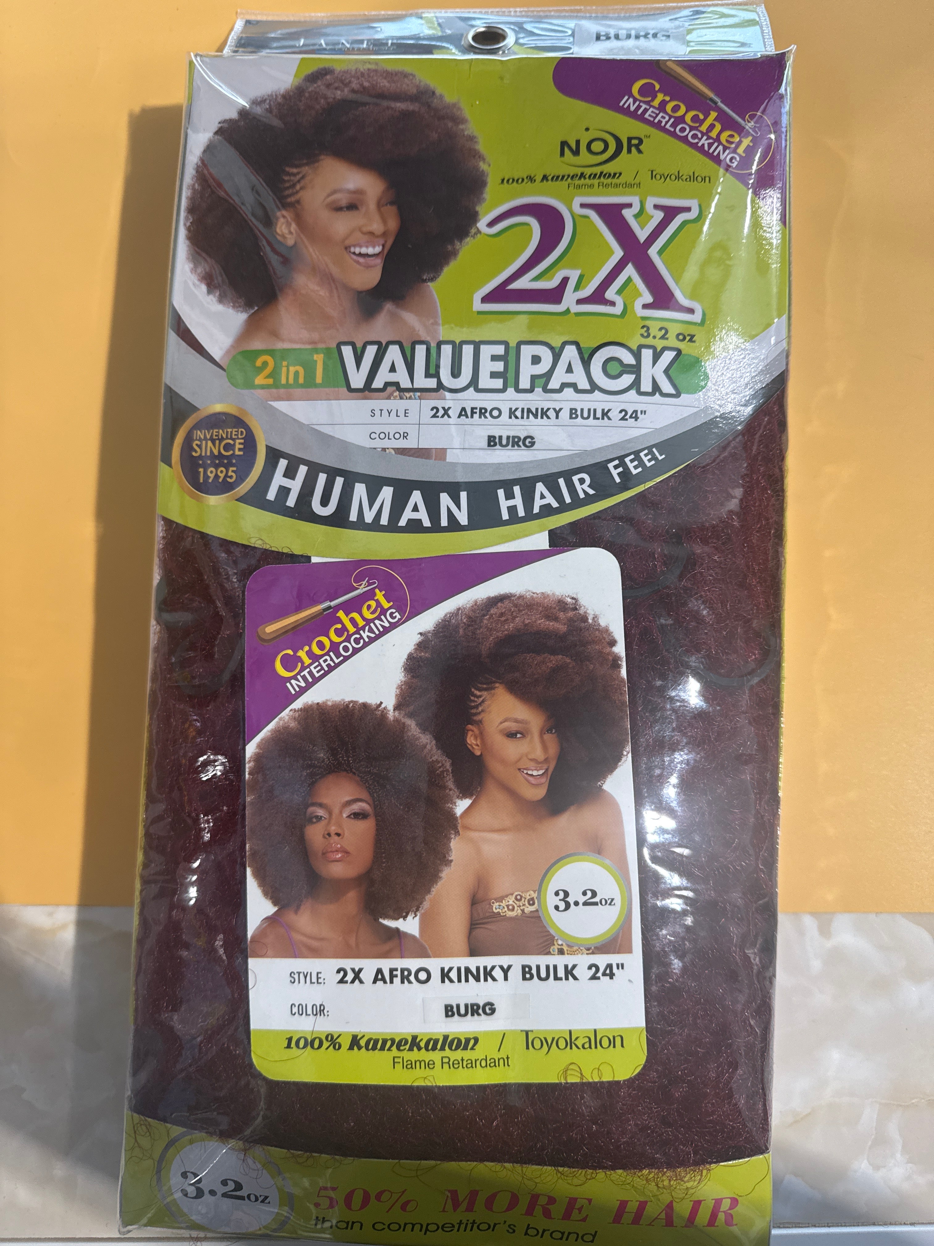 JANET COLLECTION 2X NOR  CROCHET BRAID