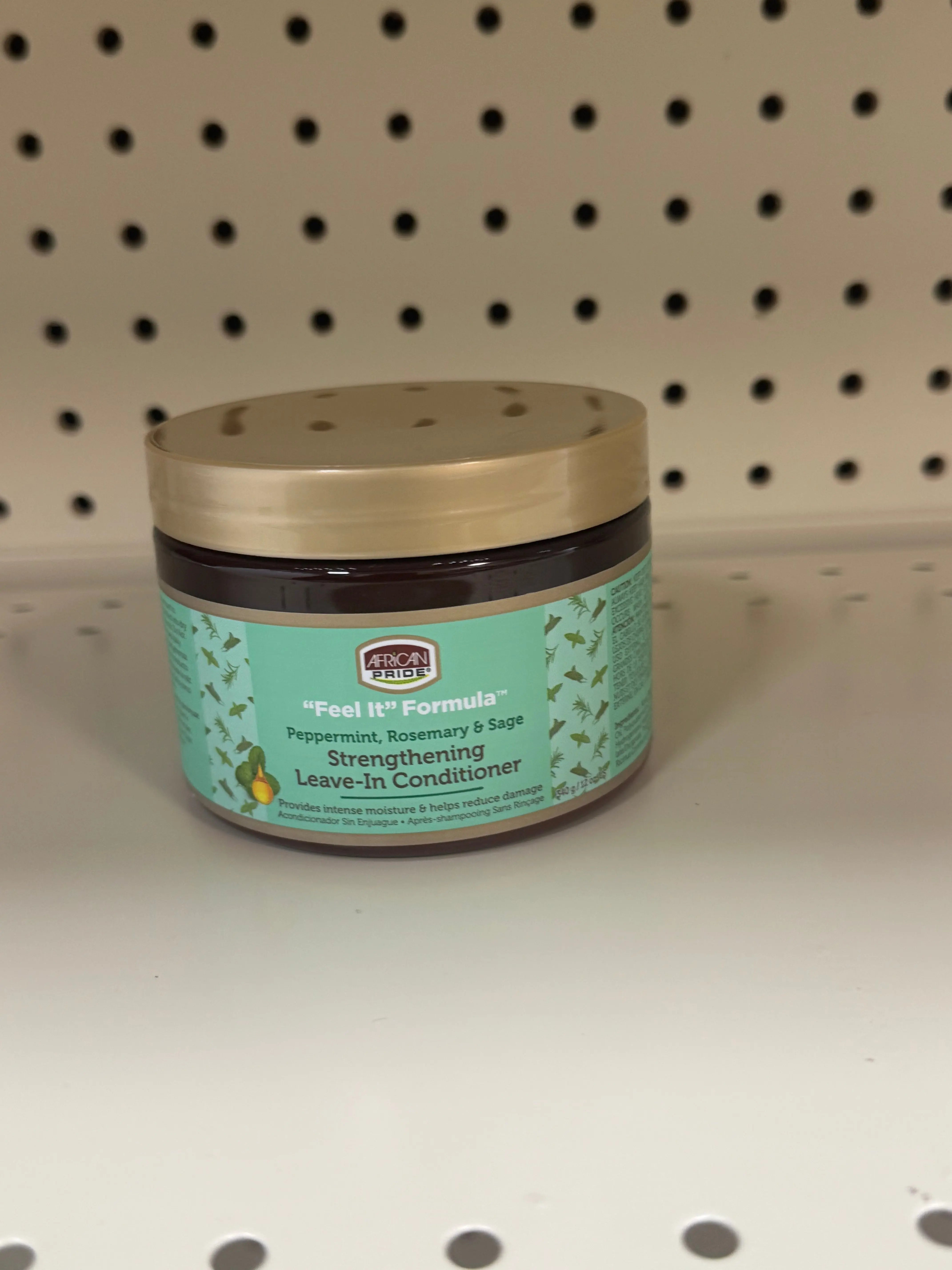 AFRICAN PRIDE FEEL IT FORMULA STRENGTHENING LEAVE-IN CONDITIONER
