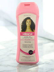 a bottle of hair conditioner sitting on a counter