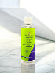 a bottle of shampoo sitting on top of a table