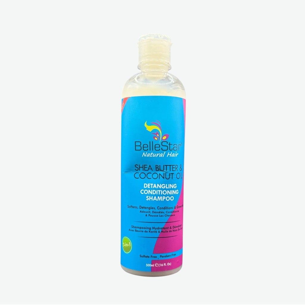 BelleStar 3-In-1 Shea Butter Shampoo With Coconut Oil