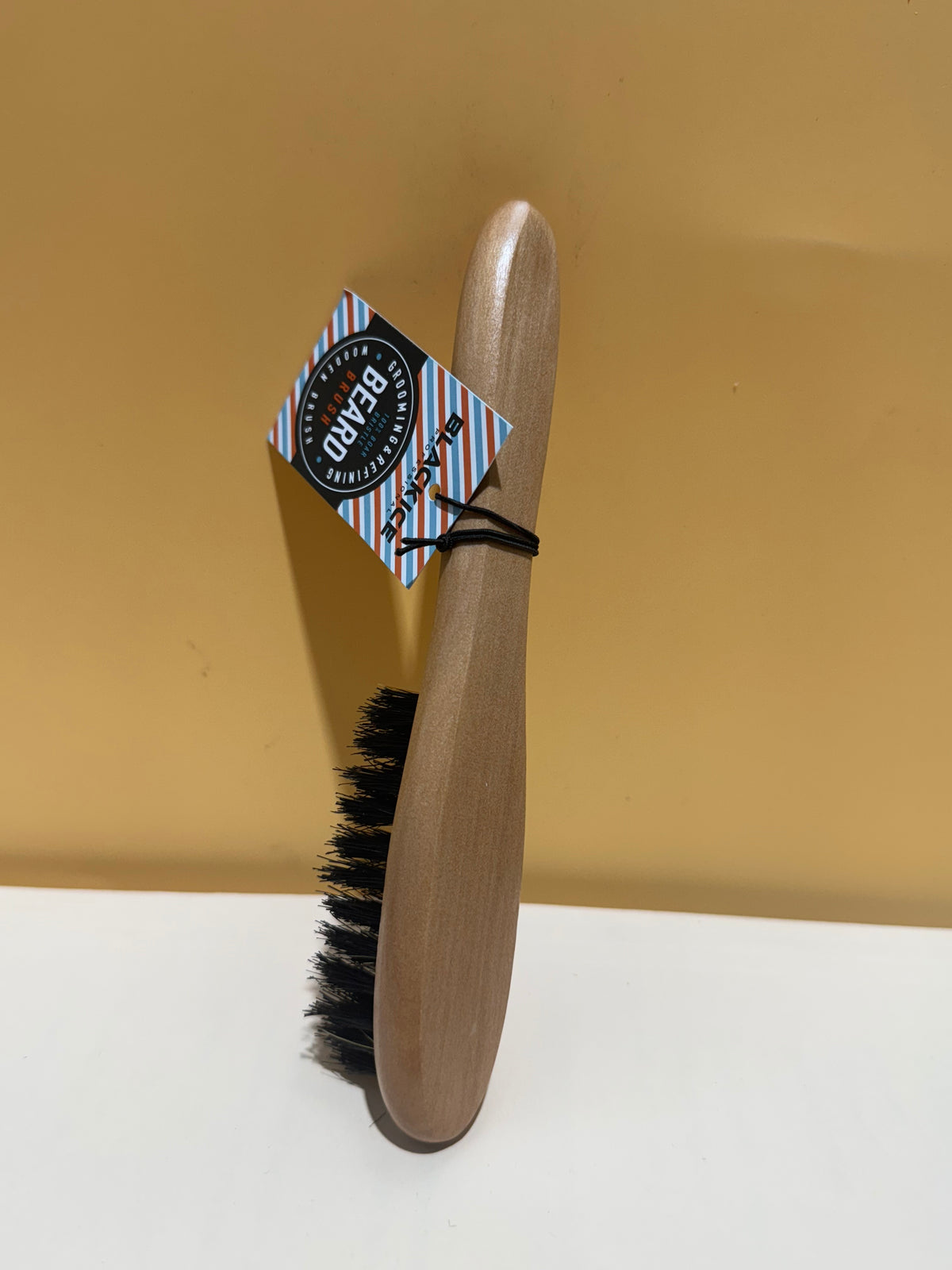 Black Ice Beard Brush for Grooming and Shaping Facial Hair
