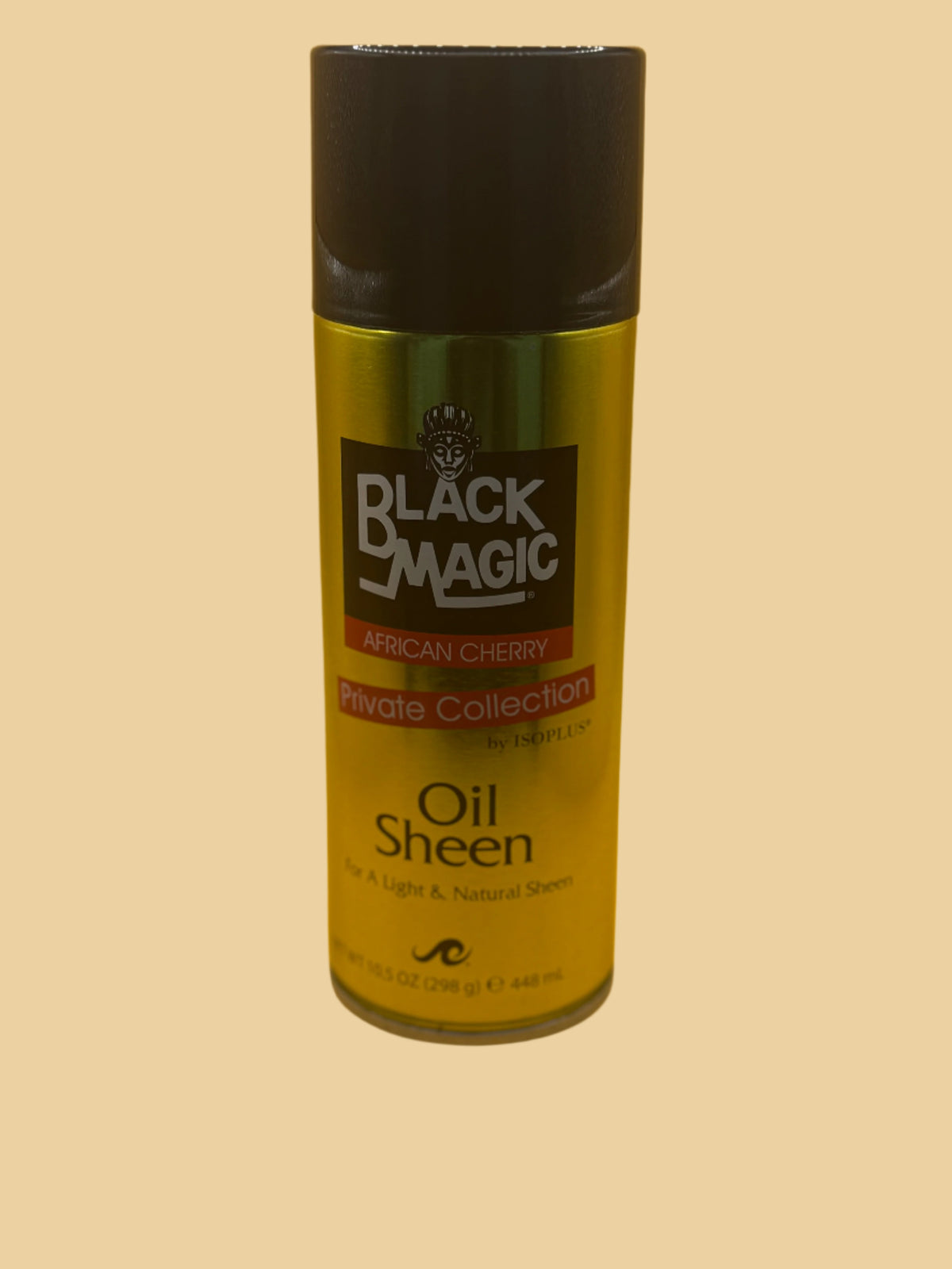 Black Magic African Cherry Oil Sheen - Lightweight Hydrating Shine Spray for All Hair Types