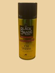 Black Magic African Cherry Oil Sheen - Lightweight Hydrating Shine Spray for All Hair Types