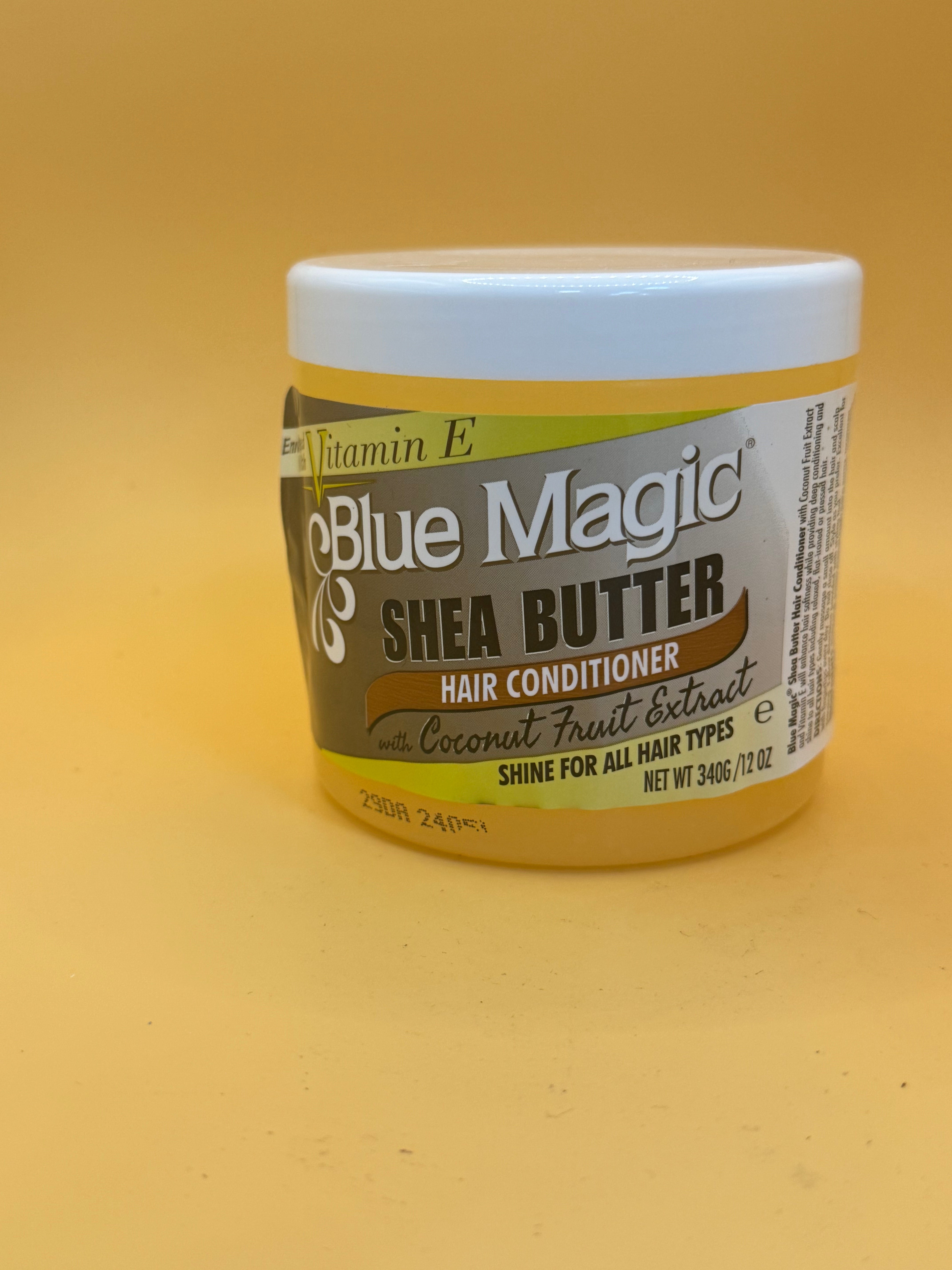 Blue Magic Shea Butter Hair Conditioner - Deep Moisturizing Hair Treatment for Dry and Damaged Hair