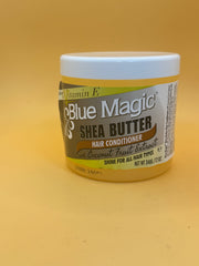 Blue Magic Shea Butter Hair Conditioner - Deep Moisturizing Hair Treatment for Dry and Damaged Hair