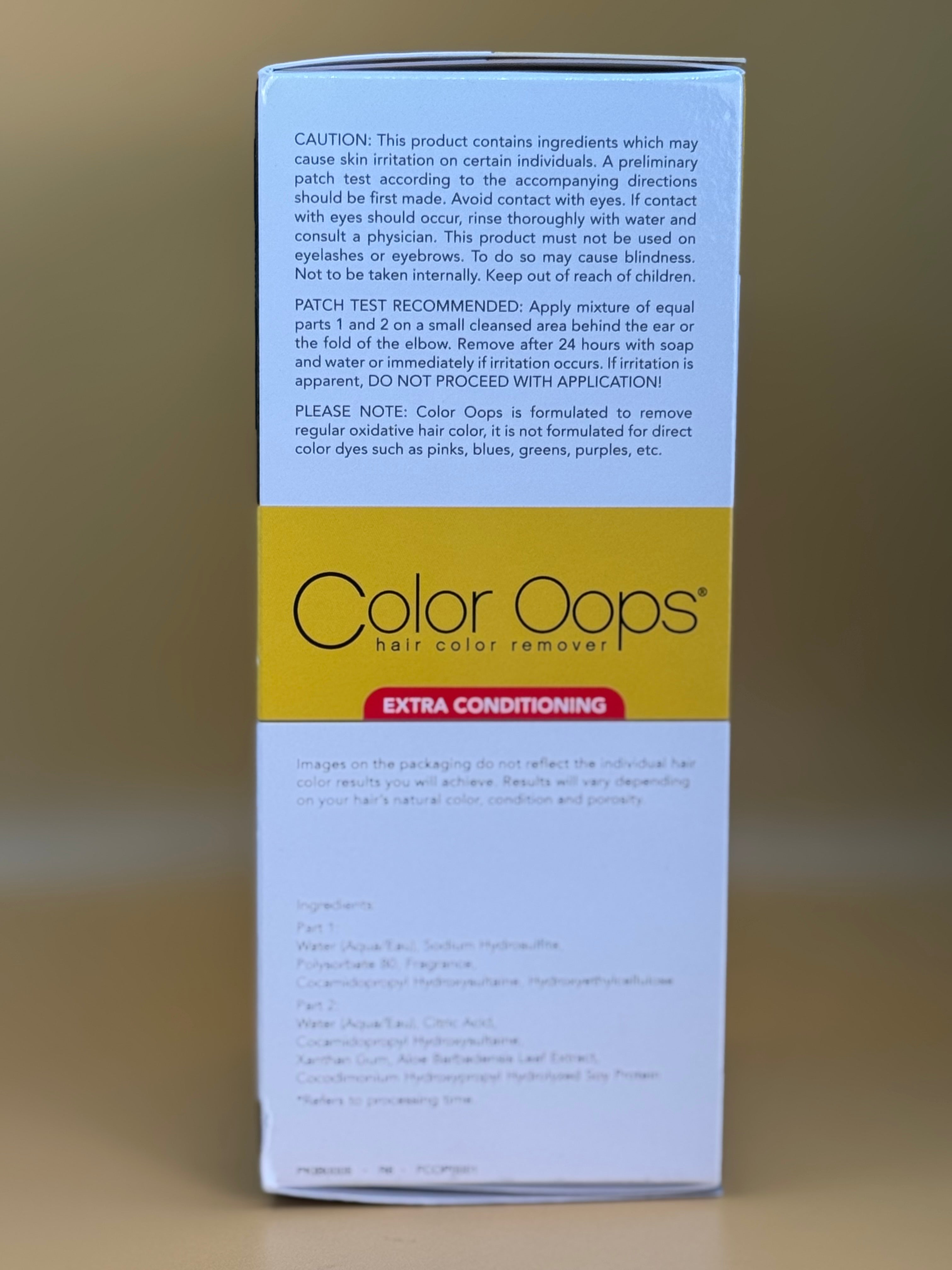 COLOR OOPS REMOVER X CONDITION