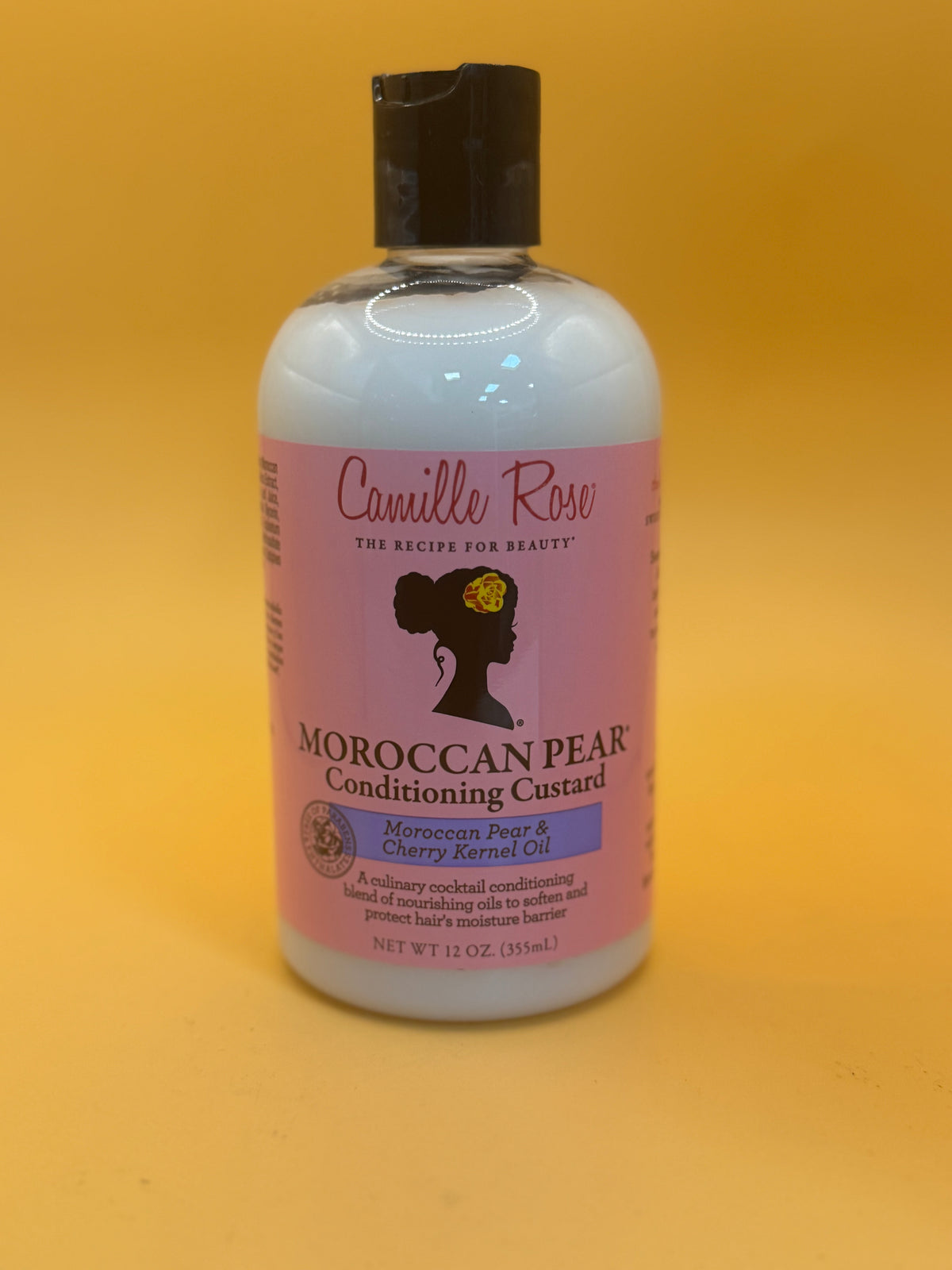 Camille Rose Moroccan Pear Conditioning Custard - Ultra-Moisturizing Conditioner for Curly and Textured Hair

