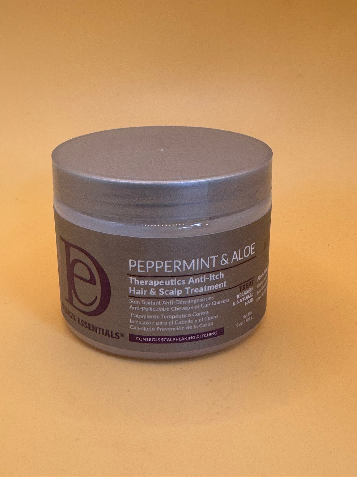 DESIGN ESSENTIALS PEPPERMINT & ALOE SCALP TREATMENT