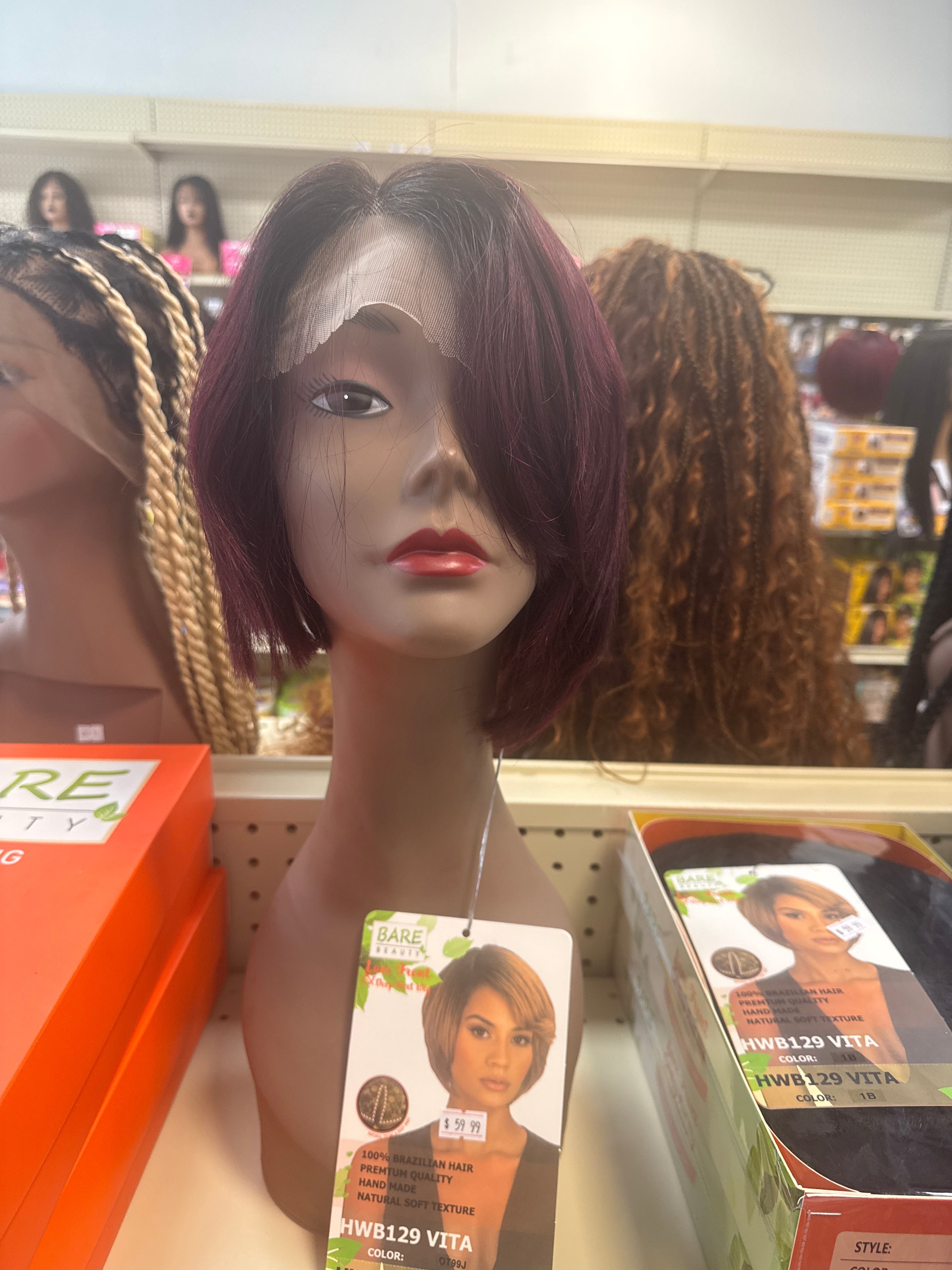 BARE BEAUTY LACE FRONT AND DEEP PART WIG