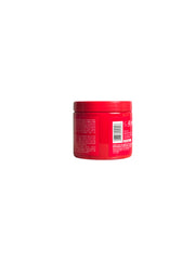 Side view of the Shine'n Jam Magic Fingers Braid Gel jar, displaying the back label with product details and instructions.
