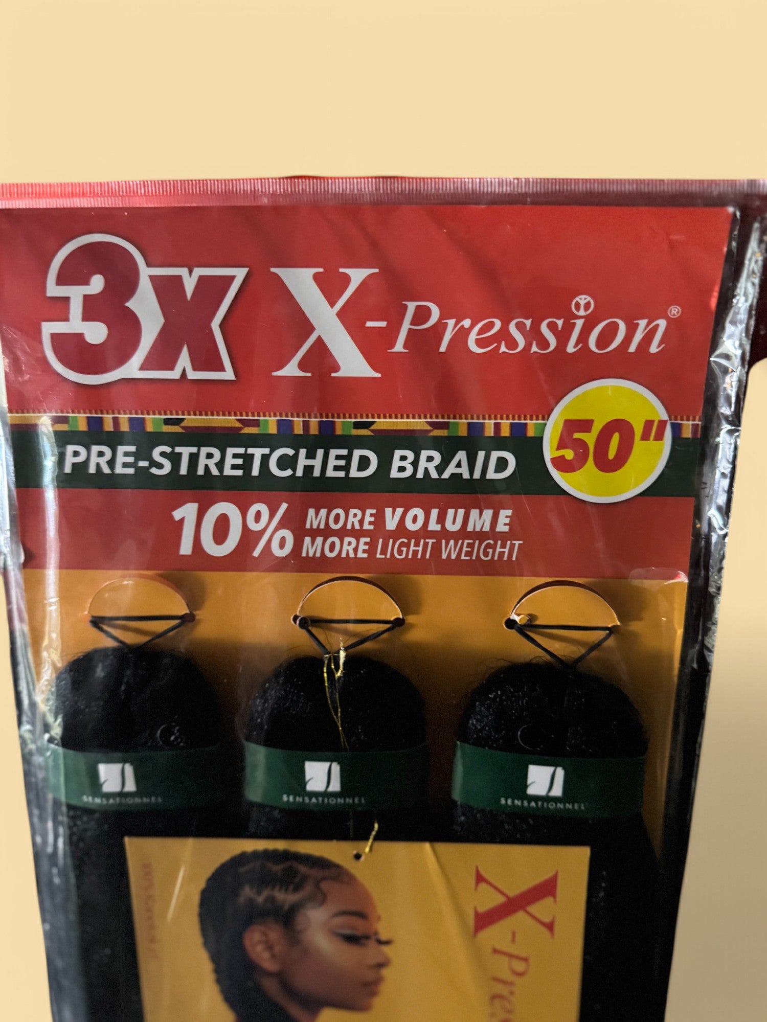 SENSATIONNEL PRE-STRETCHED BRAID 3X