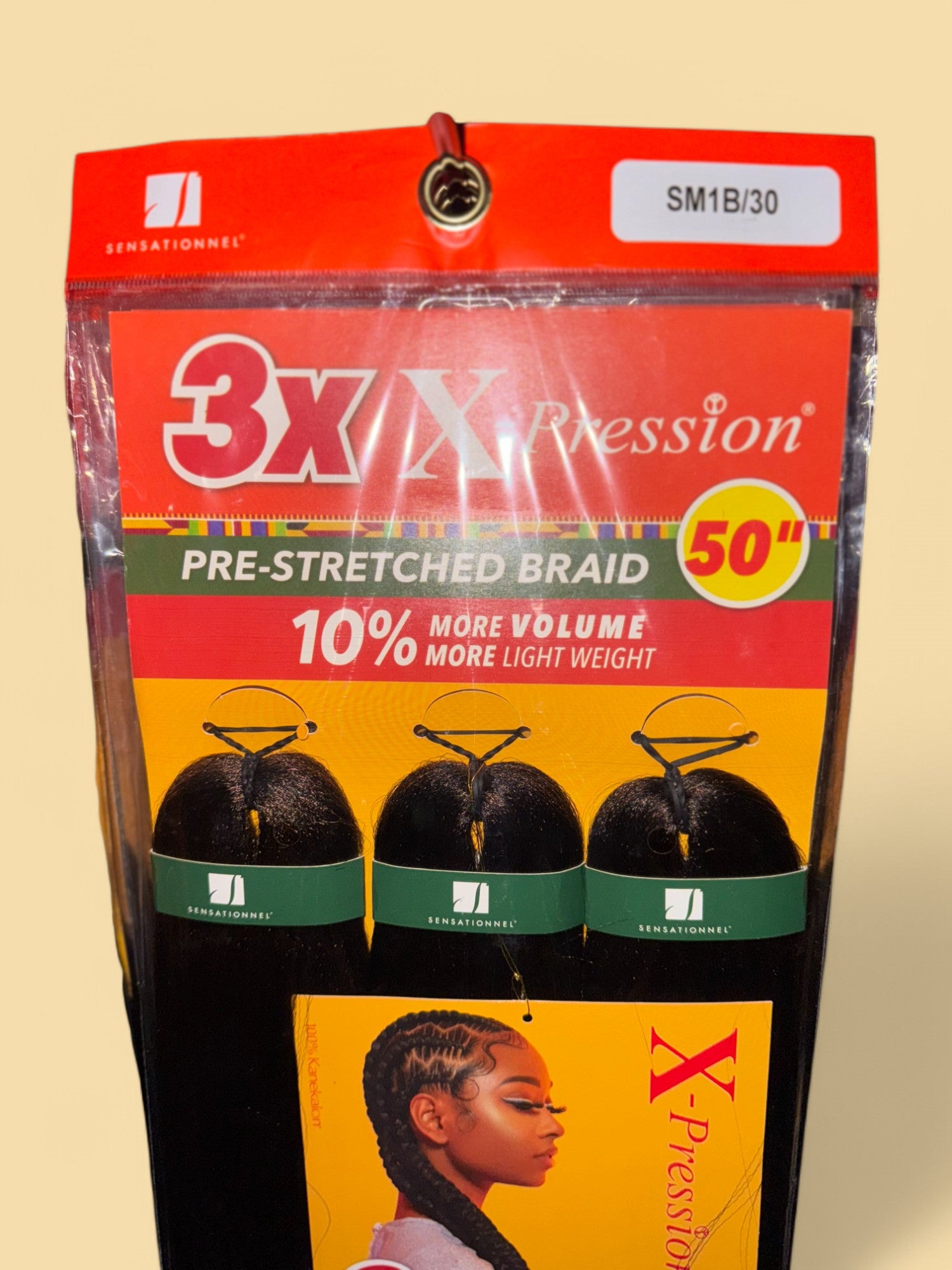 SENSATIONNEL PRE-STRETCHED BRAID 3X