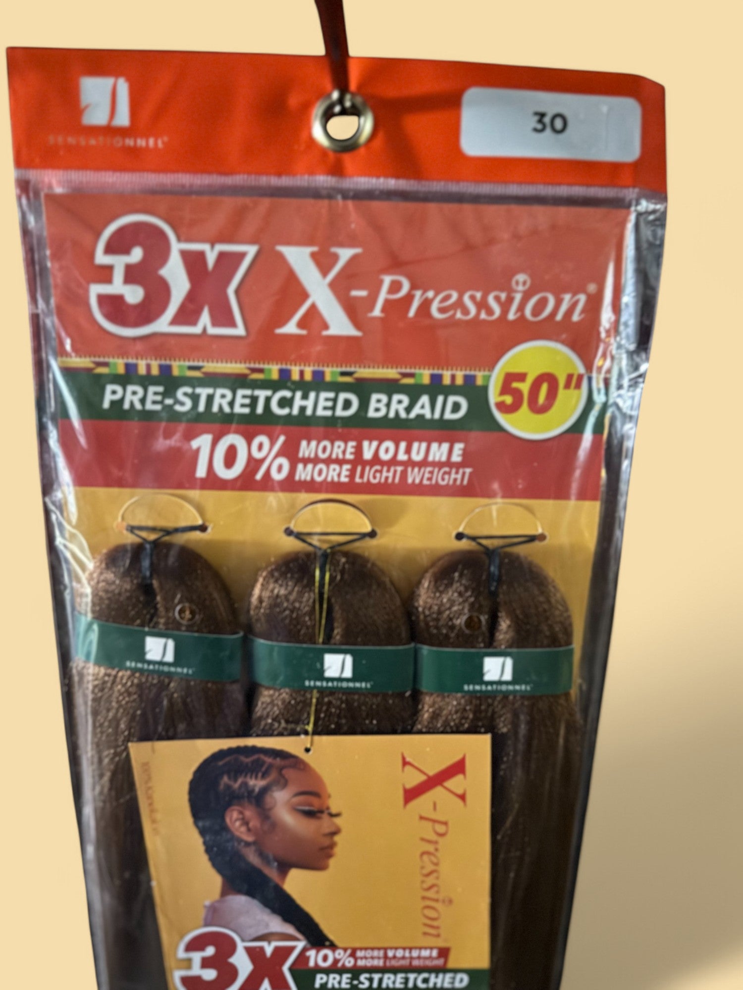 SENSATIONNEL PRE-STRETCHED BRAID 3X