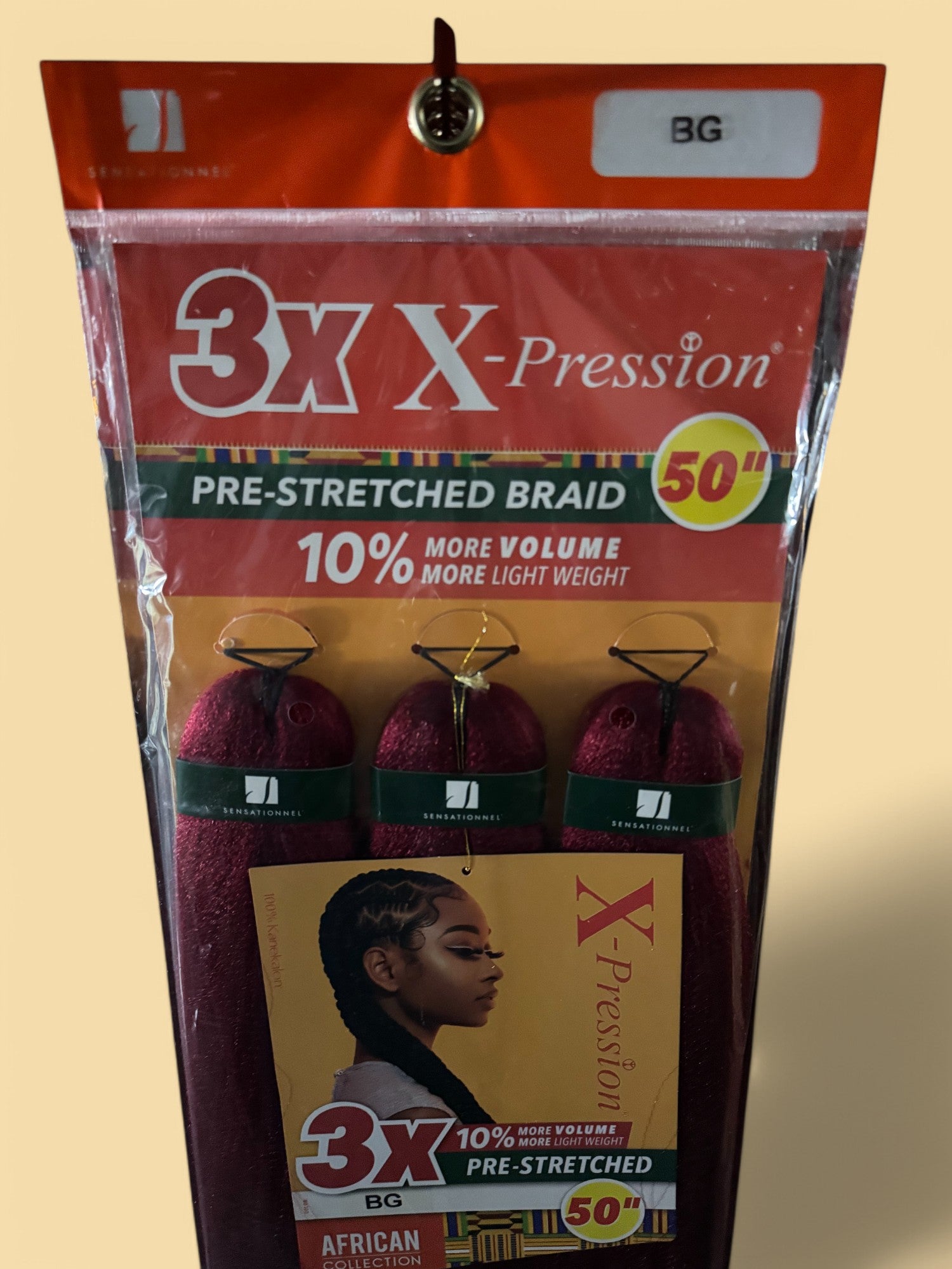 SENSATIONNEL PRE-STRETCHED BRAID 3X