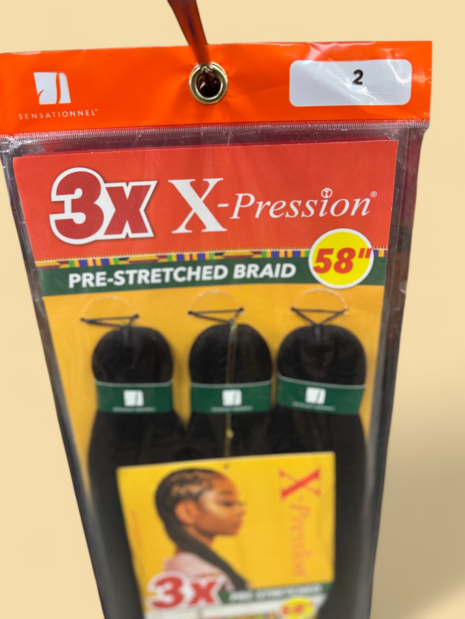SENSATIONNEL PRE-STRETCHED BRAID 3X