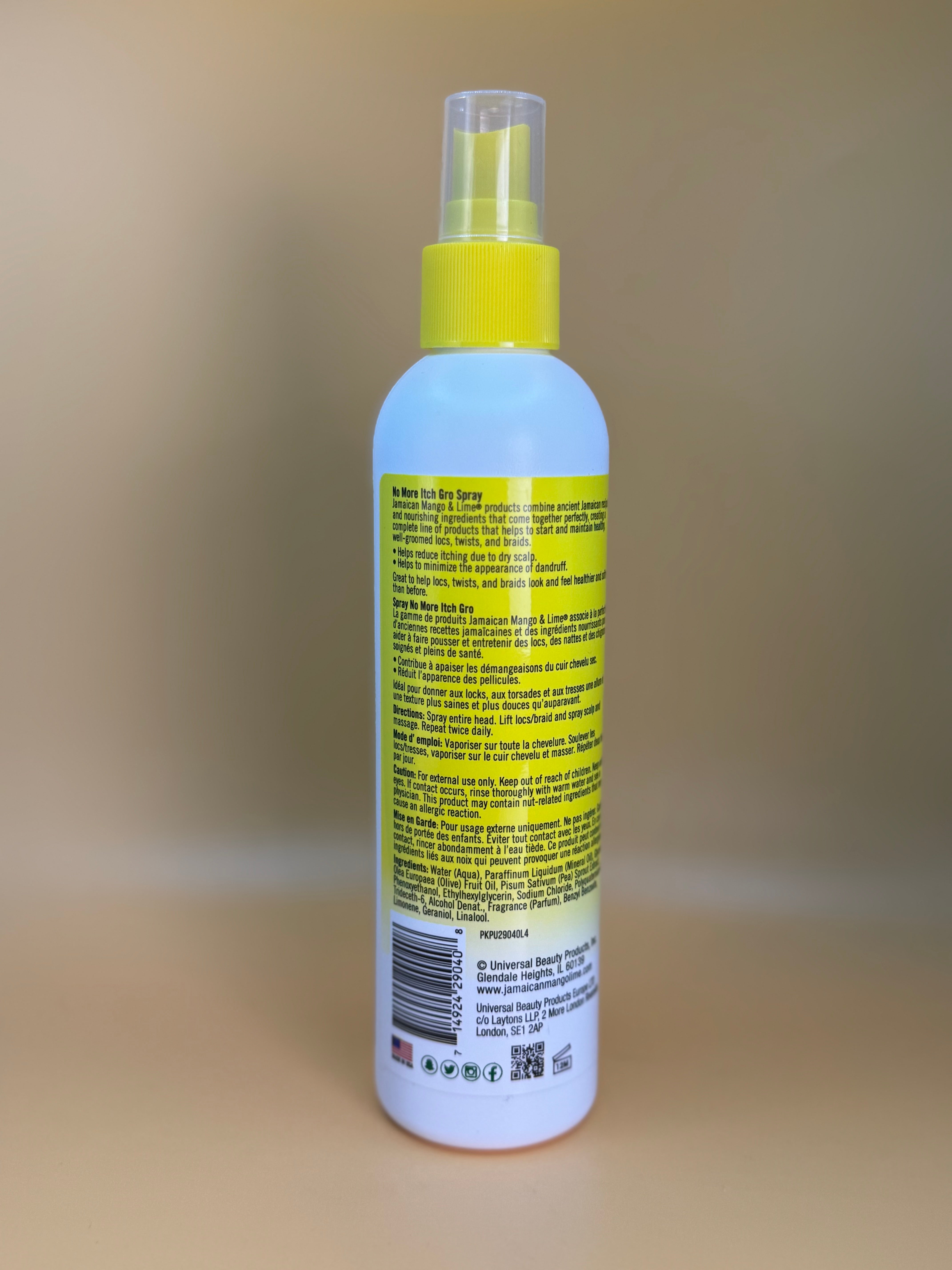 JML NO MORE ITCH GRO SPRAY MAXIMUM
