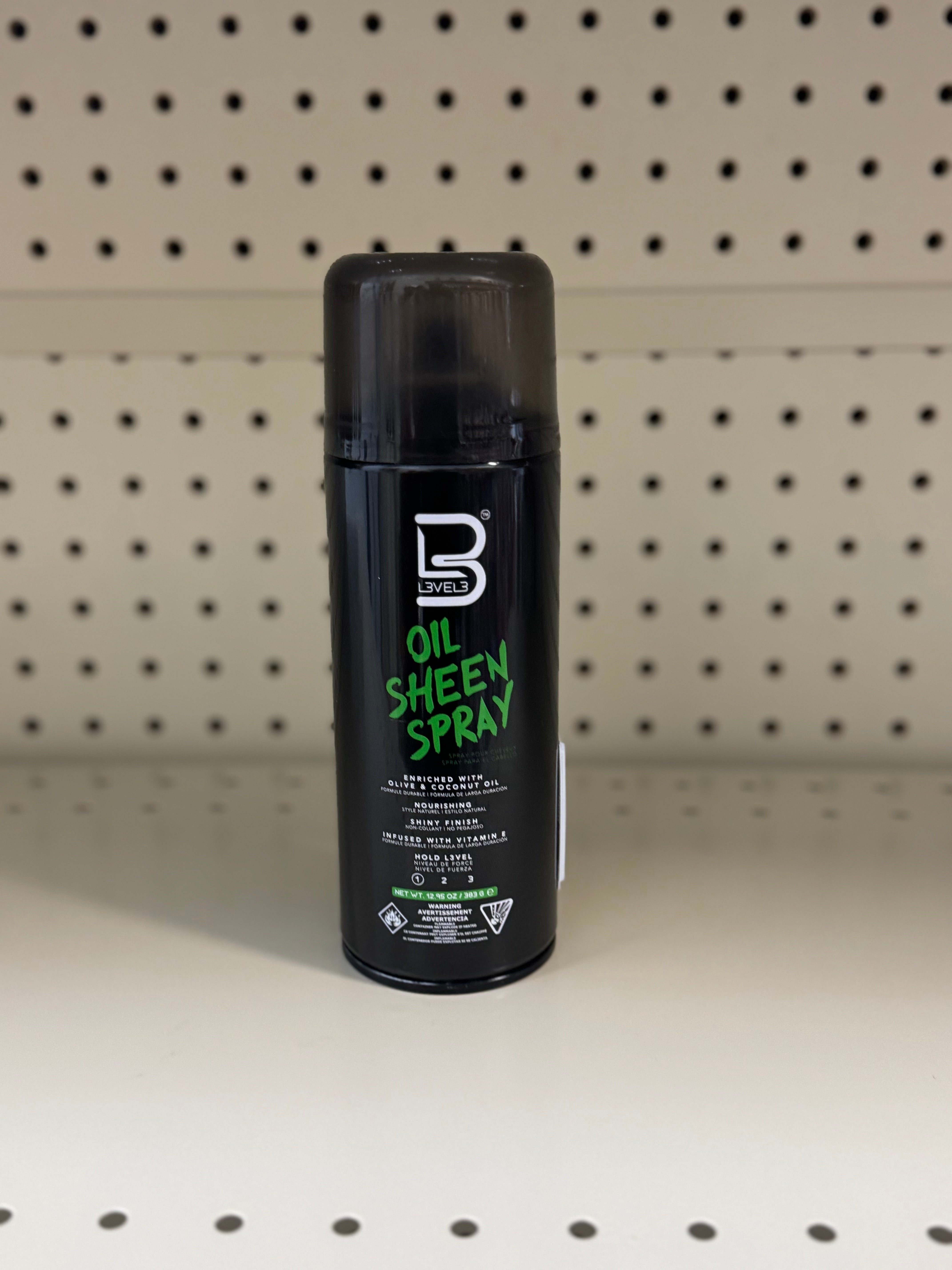 LBVEL3 Oil Sheen Spray - Lightweight Non-Greasy Shine Spray for Natural and Chemically Treated Hair