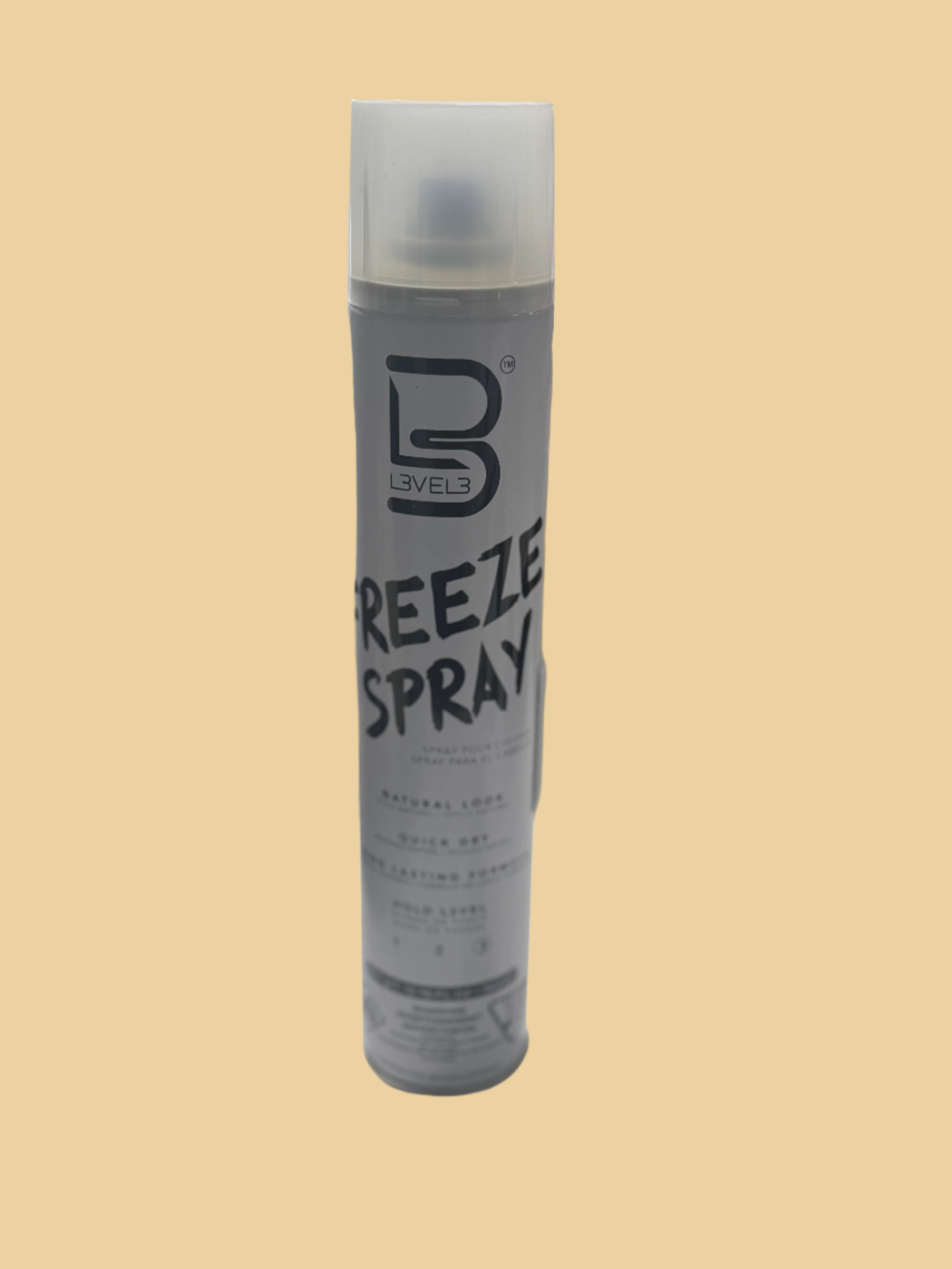 LBVELB Reeze Spray - Strong Hold Quick-Drying Finishing Spray for Smooth, Polished Hairstyles