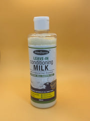 Mediana Leave-In Conditioning Milk - Lightweight Moisturizing and Detangling Leave-In Conditioner for All Hair Types

