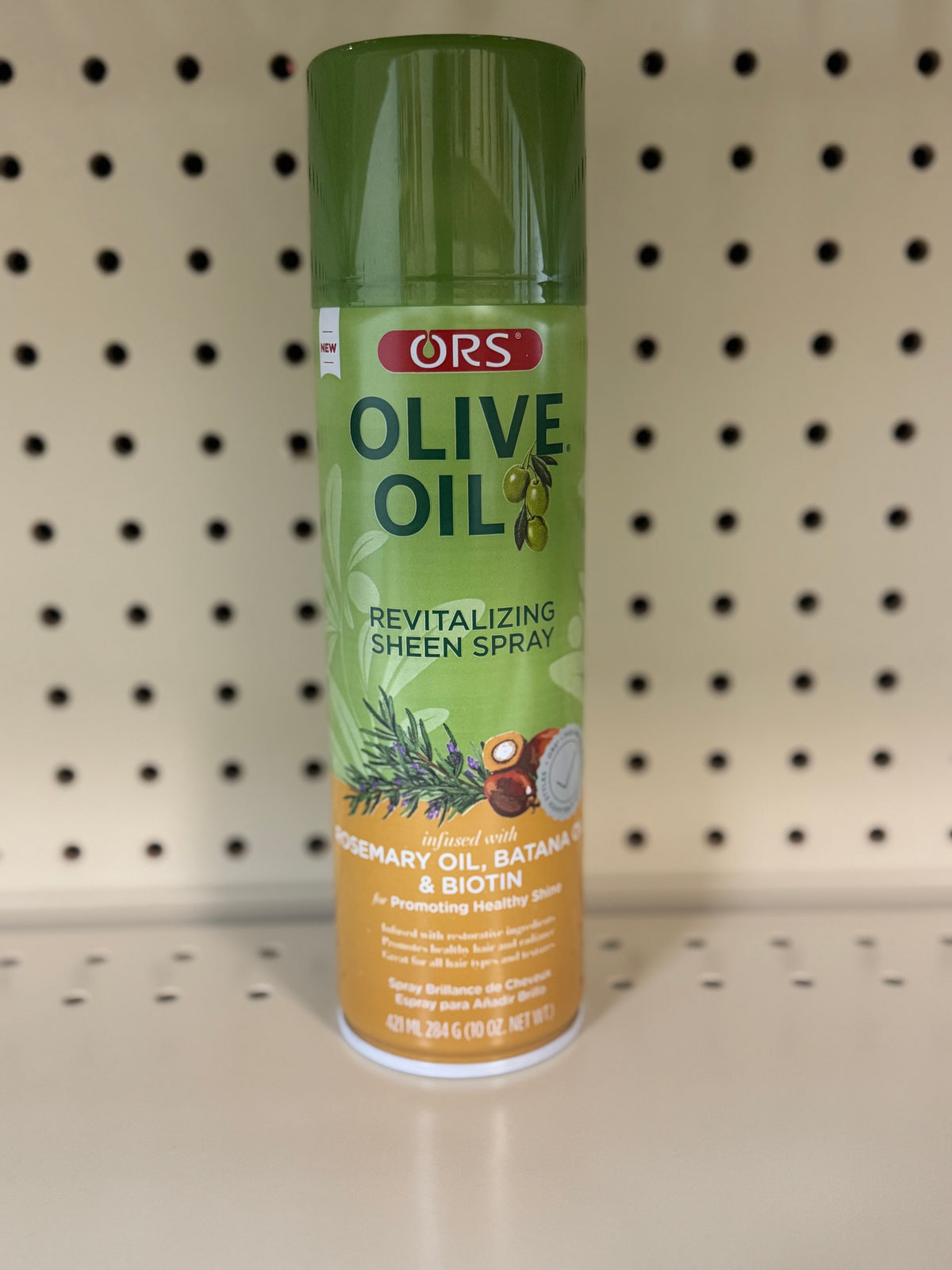 ORS OLIVE OIL REVITALIZING SHEEN SPRAY INFUSED WITH BATANA OIL