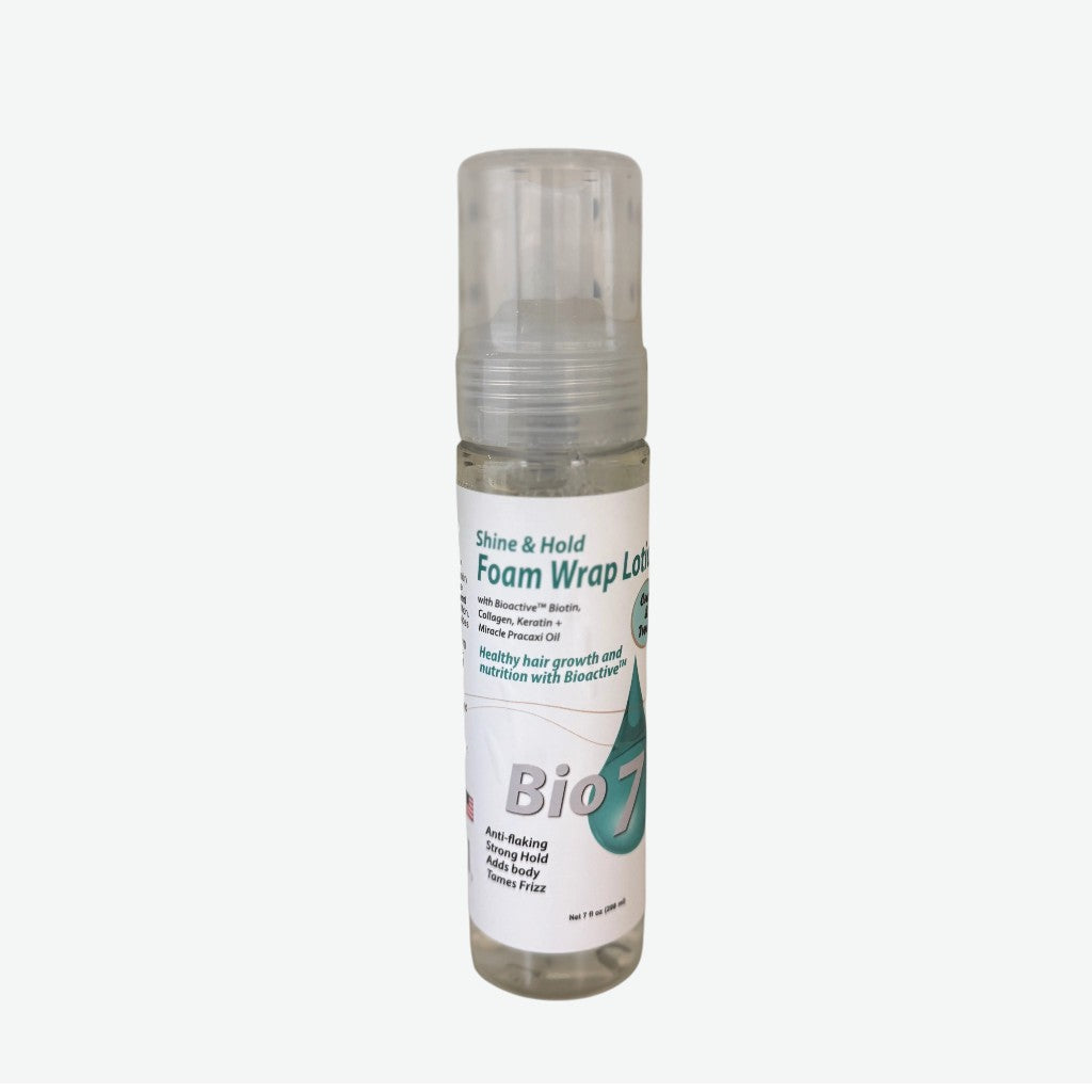 SHINE & HOLD FOAM WRAP LOTION BIO 7