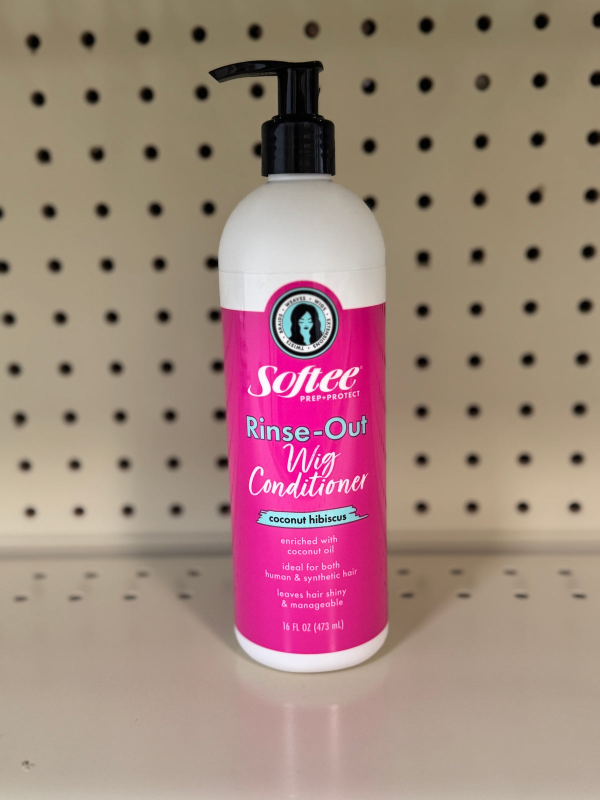 SOFTEE RINSE-OUT WIG CONDITIONER COCONUT HIBISCUS