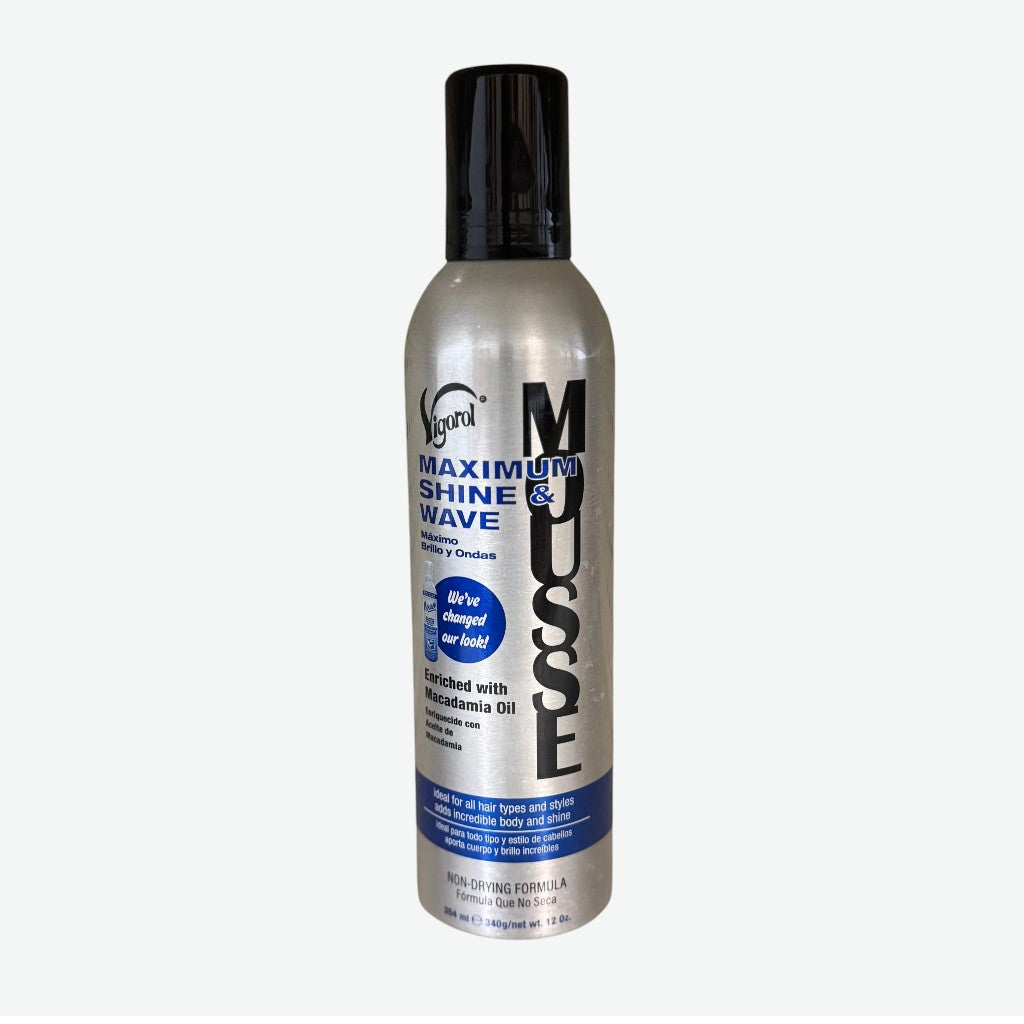 VIGOROL MAXIMUM SHINE & WAVE MOUSSE