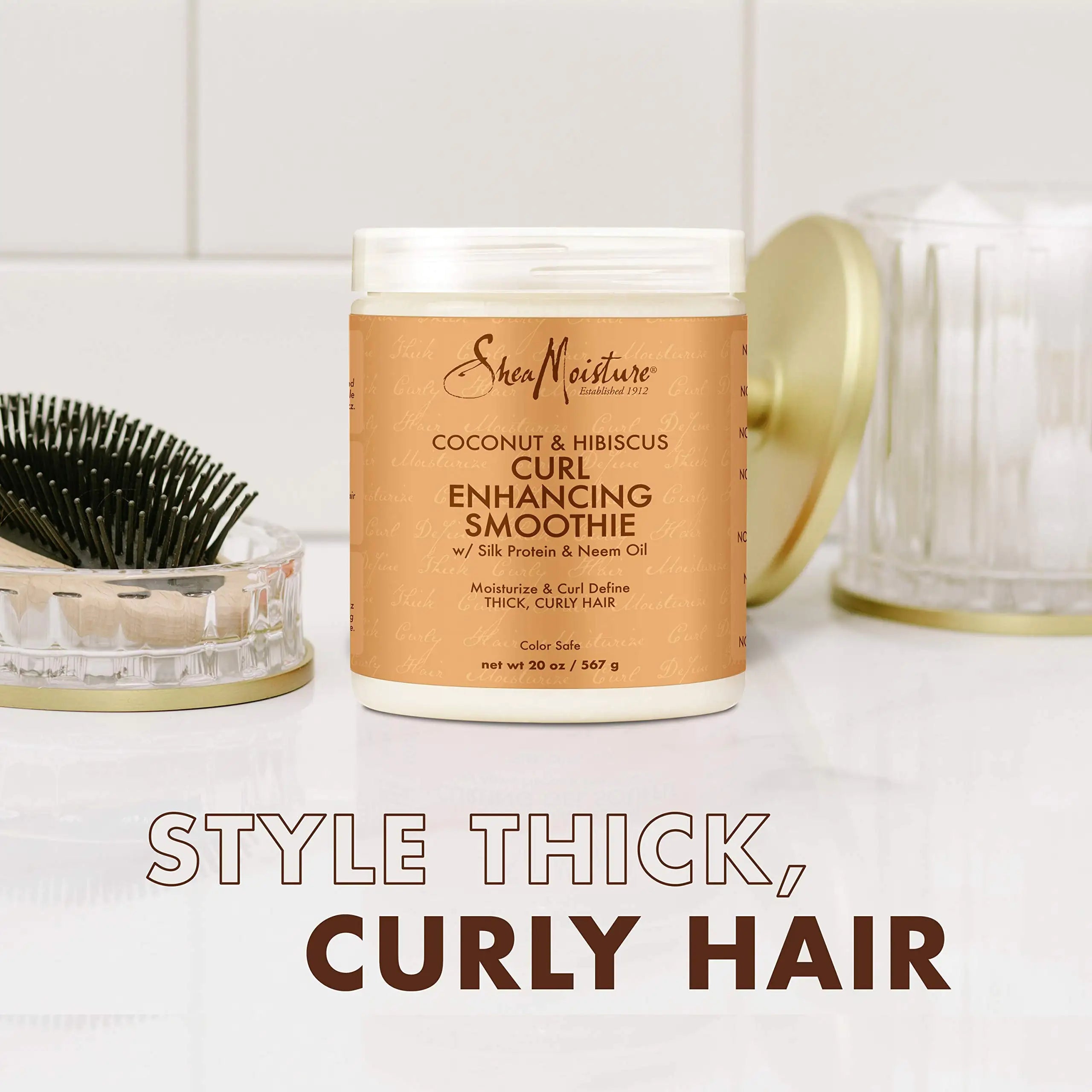 SheaMoisture Curl Enhancing Smoothie Hair Cream